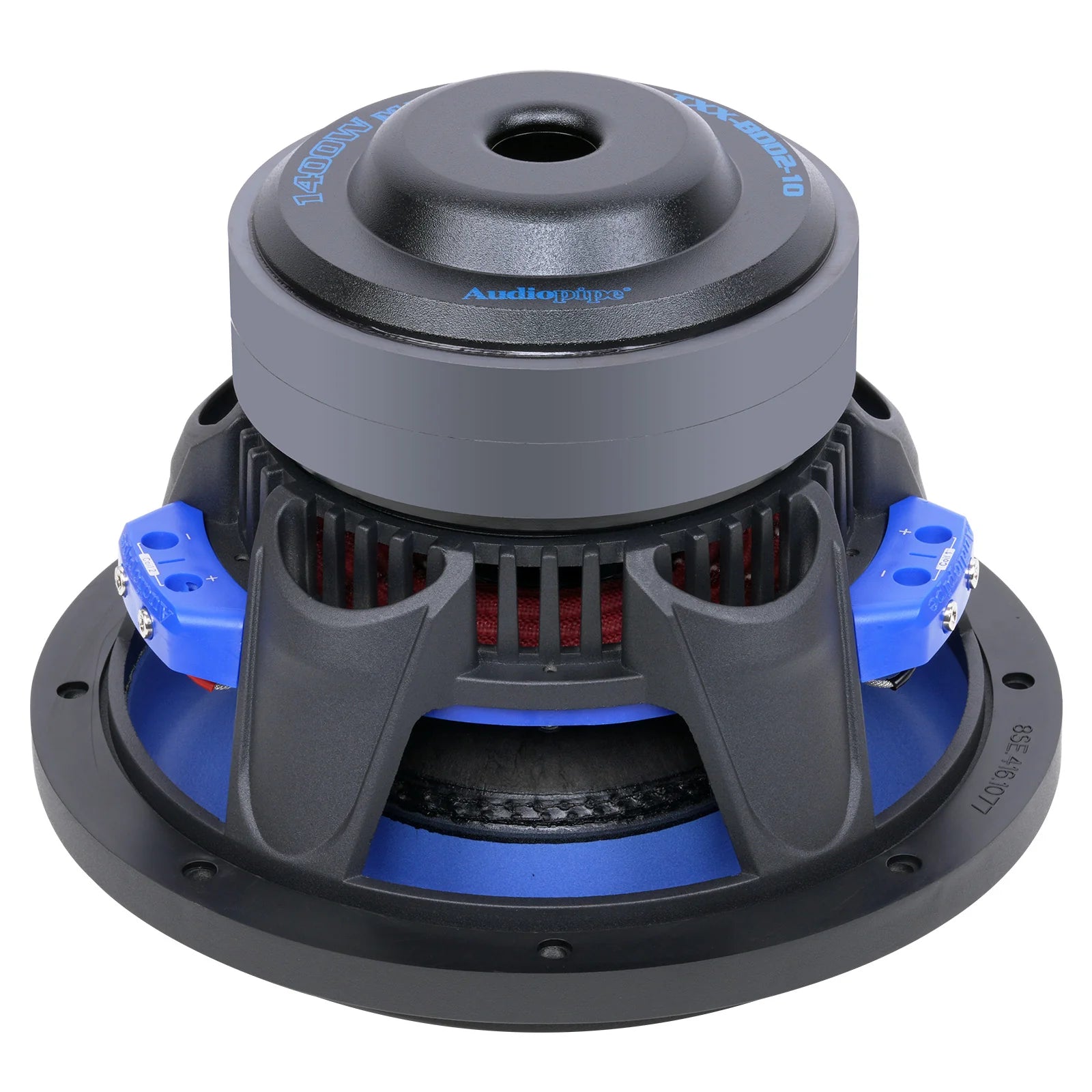 Audiopipe TXX-BDD2-10 | 10” 700W RMS Double Stack High Power Subwoofer DVC