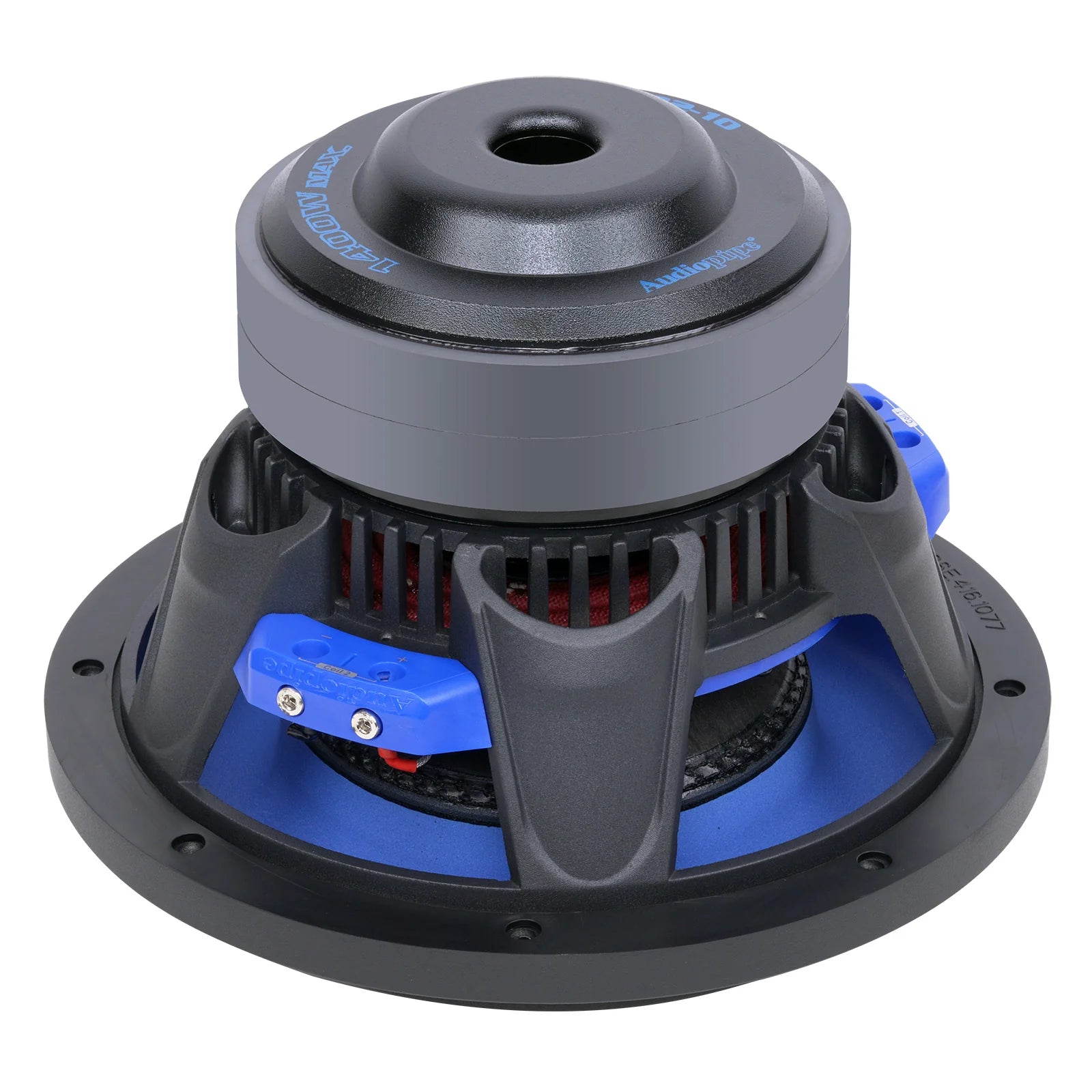Audiopipe TXX-BDD2-10 | 10” 700W RMS Double Stack High Power Subwoofer DVC