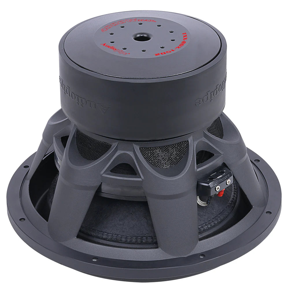 Audiopipe TXX-BDX-15D2 15" 2000W RMS Competition Subwoofer DVC 2-Ohm