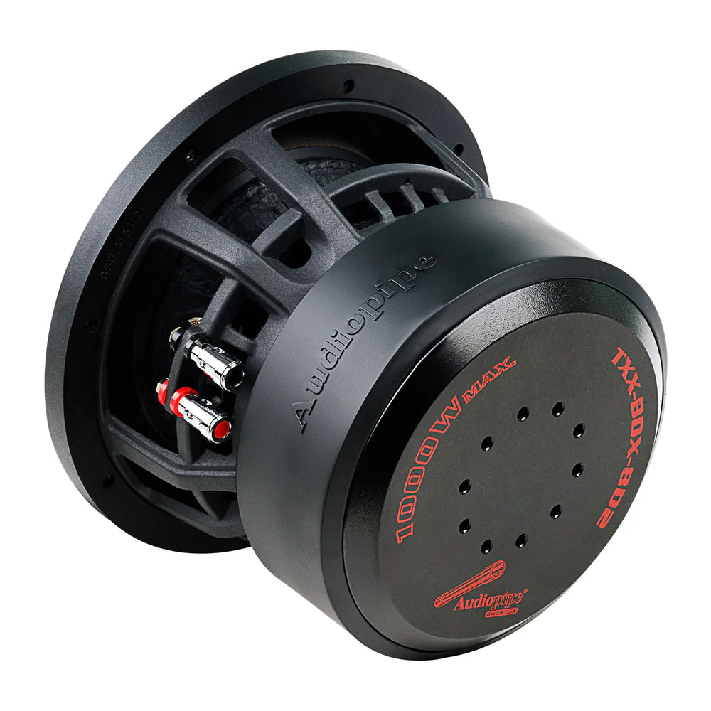 Audiopipe TXX-BDX-8D2 8" 500W RMS Competition Subwoofer DVC 2-Ohm