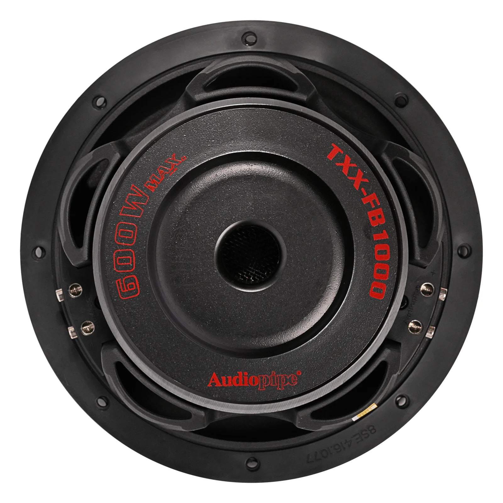 Audiopipe TXX-FB1000 | 10" 300W RMS Shallow Mount Subwoofer DVC 4-Ohm