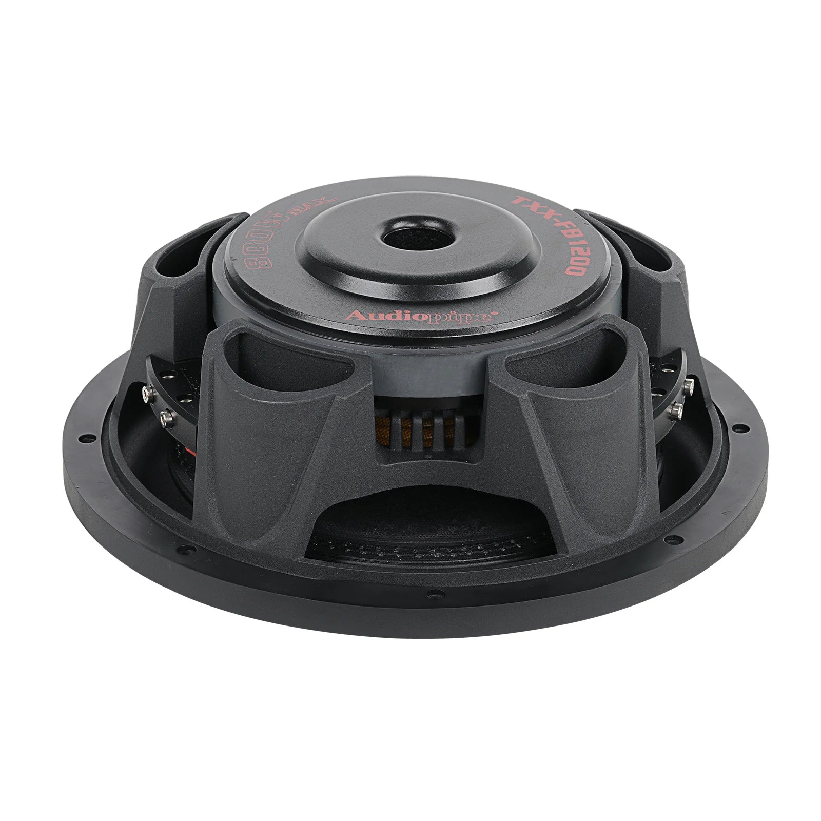 Audiopipe TXX-FB1200 | 12" 400W RMS Shallow Mount Subwoofer DVC 4-Ohm