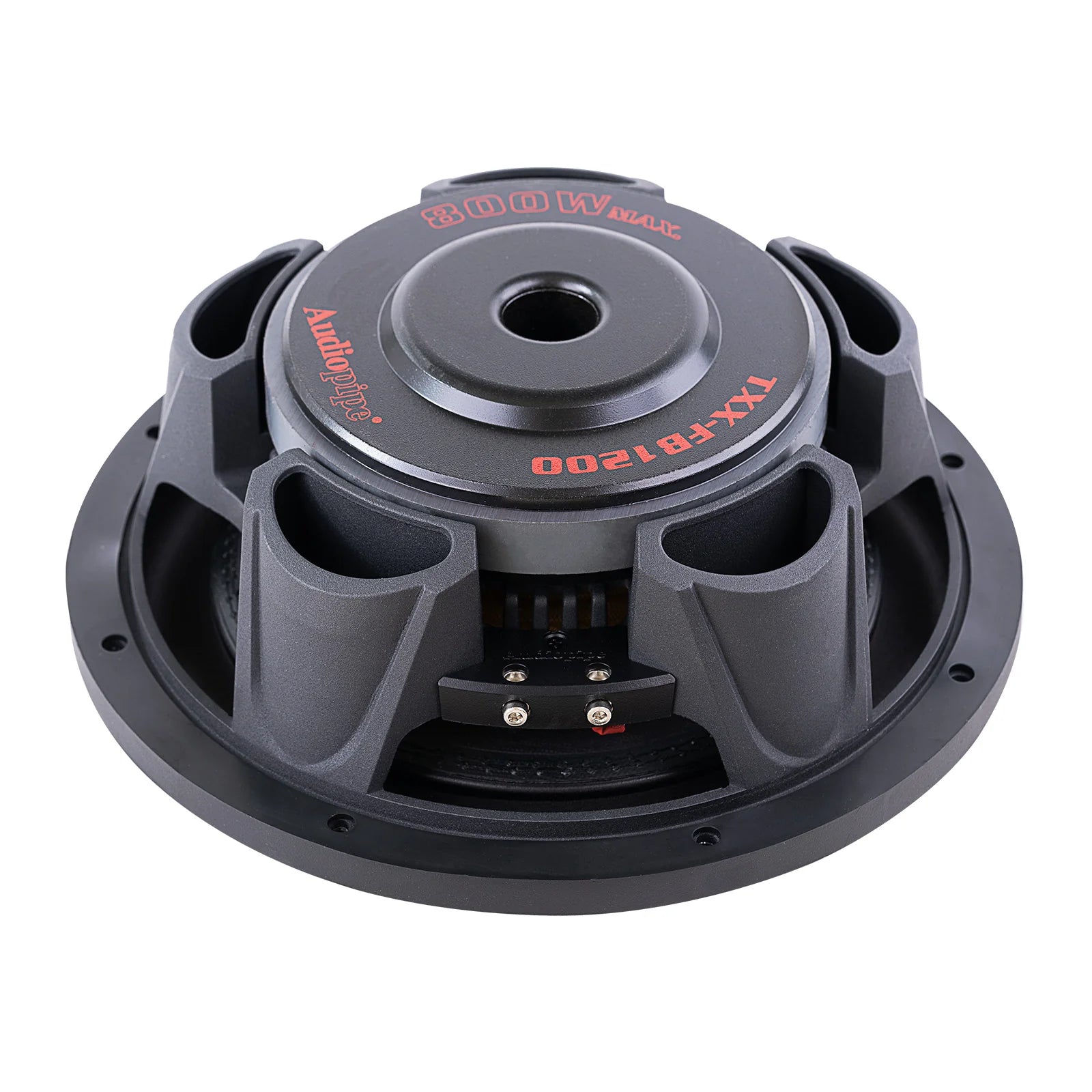 Audiopipe TXX-FB1200 | 12" 400W RMS Shallow Mount Subwoofer DVC 4-Ohm