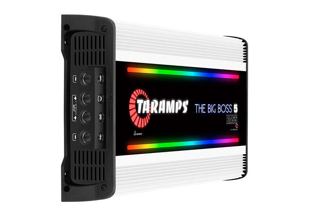 Taramps Big Boss 5 Bass 5000W RMS Monoblock Amplifier 0.5-Ohm~2-Ohm