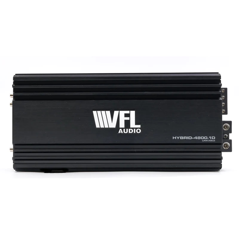American Bass VFL HYBRID-4800.1D Class D 1-Channel Monoblock Car Amplifier 2400 Watts @ 1-Ohm