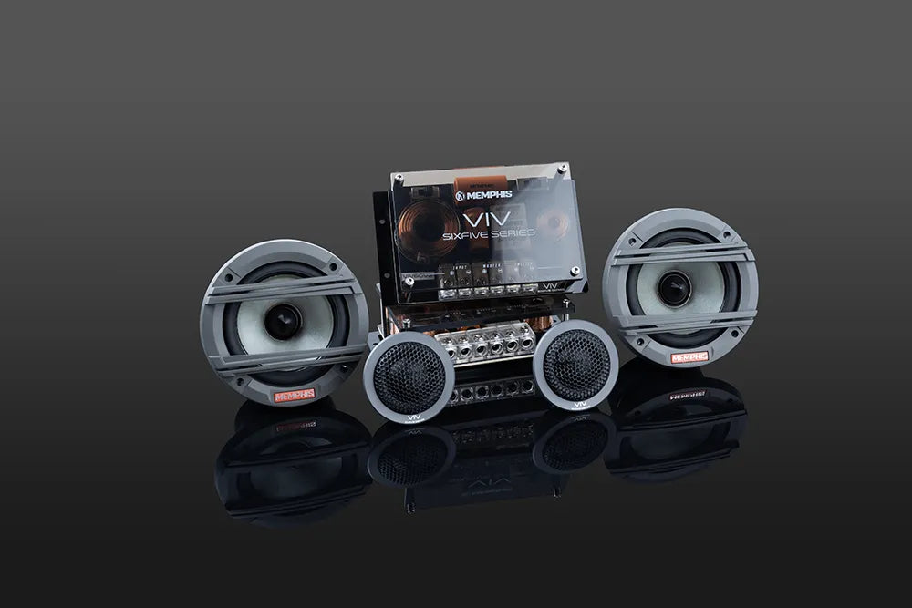 Memphis Audio VIV35CV2  2- 3.5" Mids 2 tweeters and crossovers