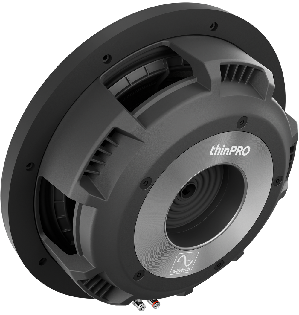 Wavtech ThinPRO12 | 12” 750W RMS Professional Series Shallow Subwoofer DVC