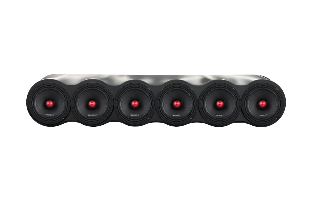 DS18 Roof Rack Combo (6) DS18 PRO-X6.4BMSL