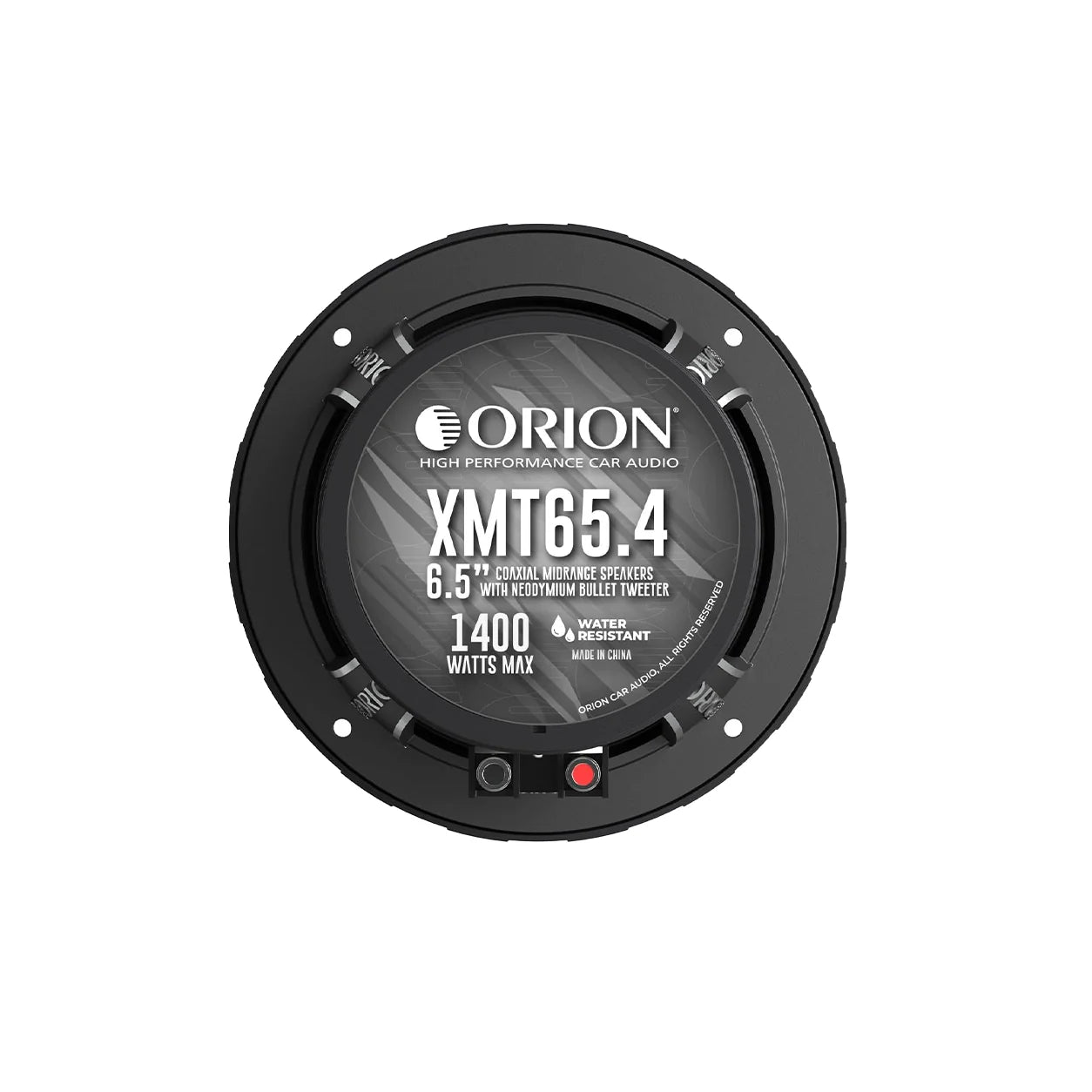 Orion XMT65.4 6.5” 350W RMS Water-Resistant Coaxial Midrange Speakers Orion XMT65.4 6.5” 350W RMS Water-Resistant Coaxial Midrange Speakers