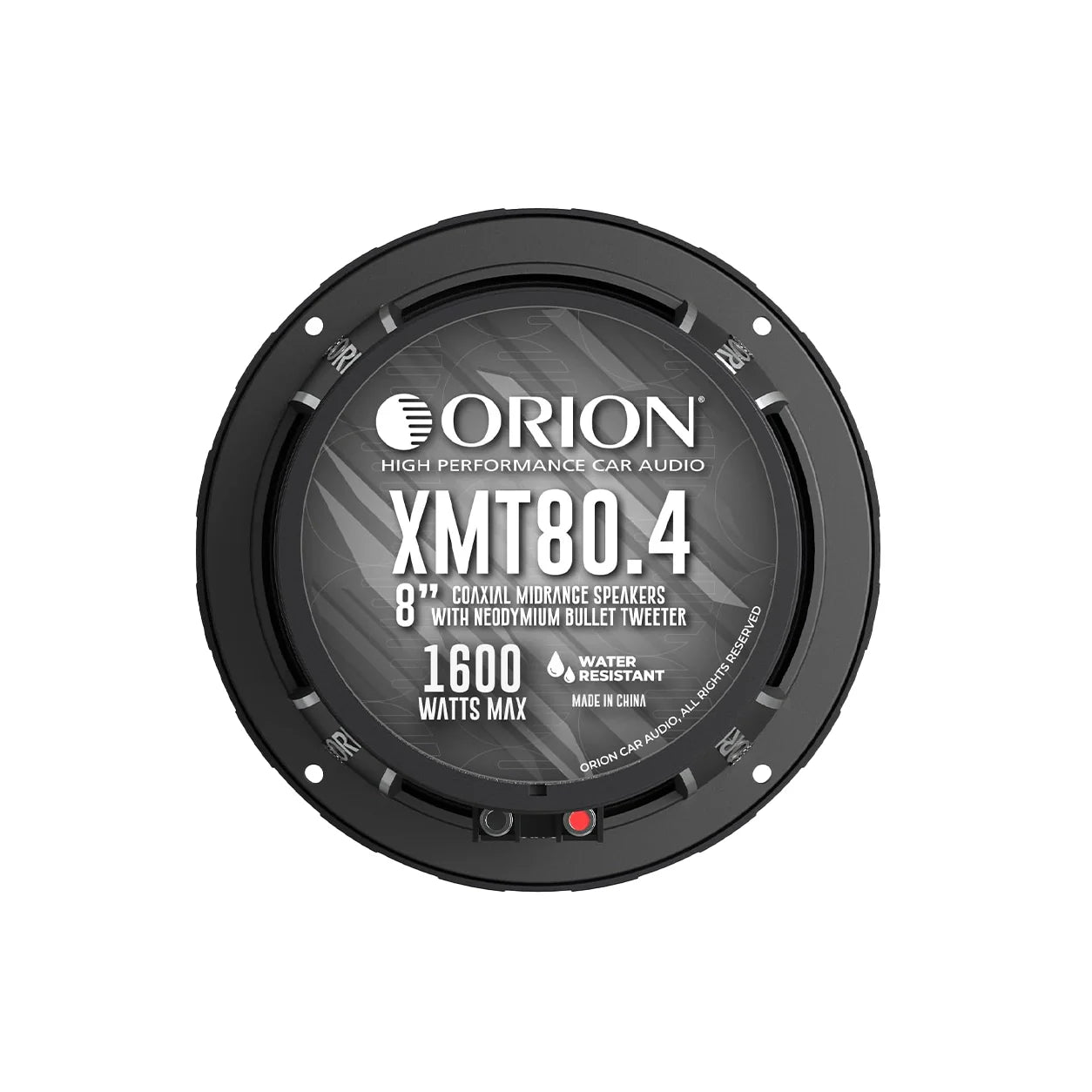 Orion XMT80.4 8” 400W RMS Water-Resistant Coaxial Midrange Speakers (Pair)