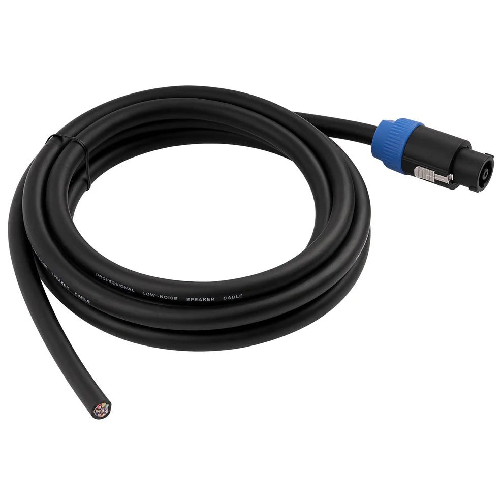 Audiopipe XSPV-414-BL12 12FT 8-Wire Speaker Cable