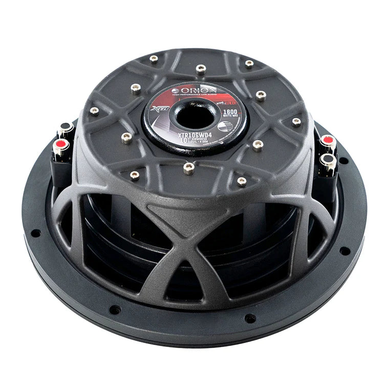 Orion Car Audio XTR10SWD4 10" 400W RMS Shallow Subwoofer DVC 4-Ohm
