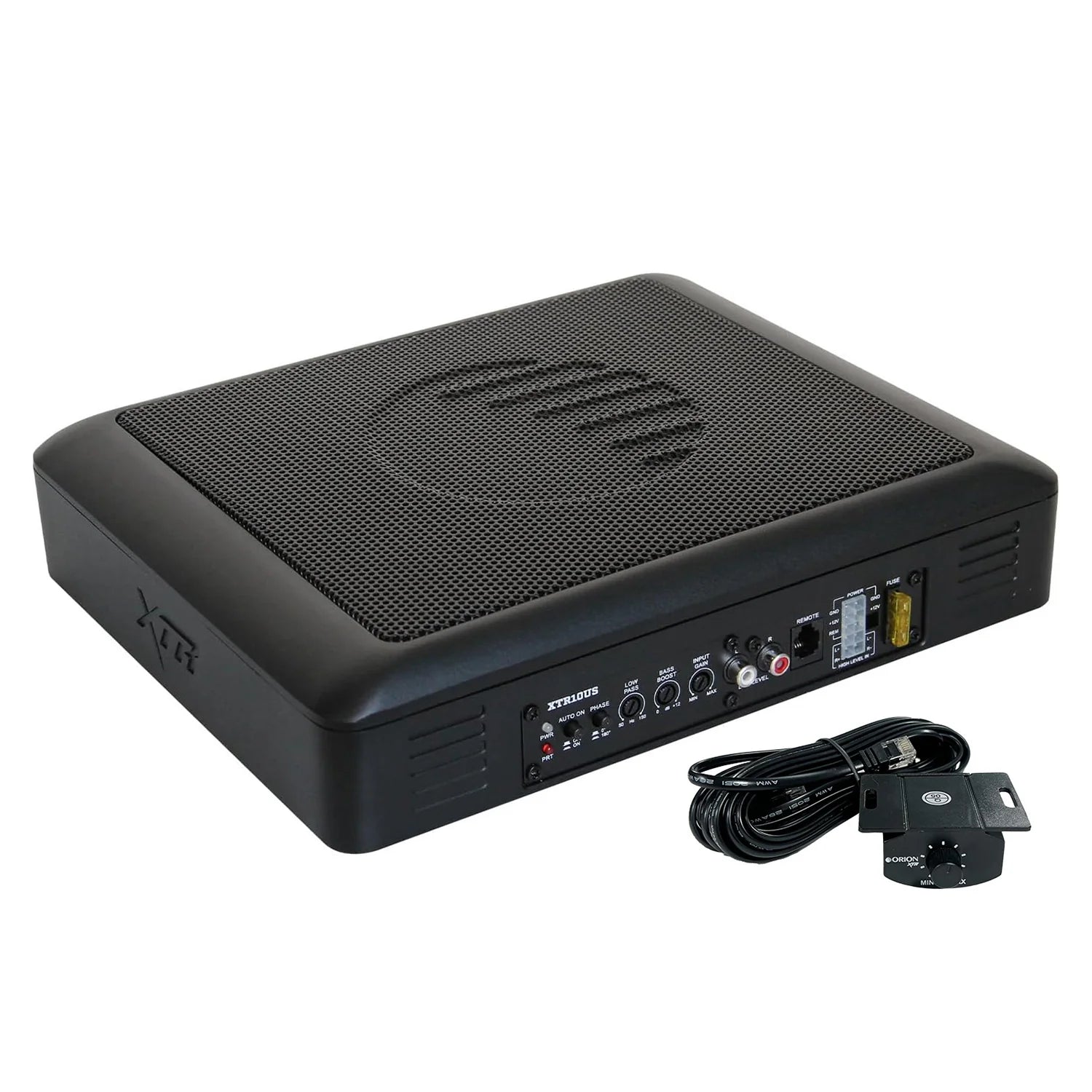 Orion XTR10US – 10" Slim Underseat Subwoofer with Built-In Amplifier