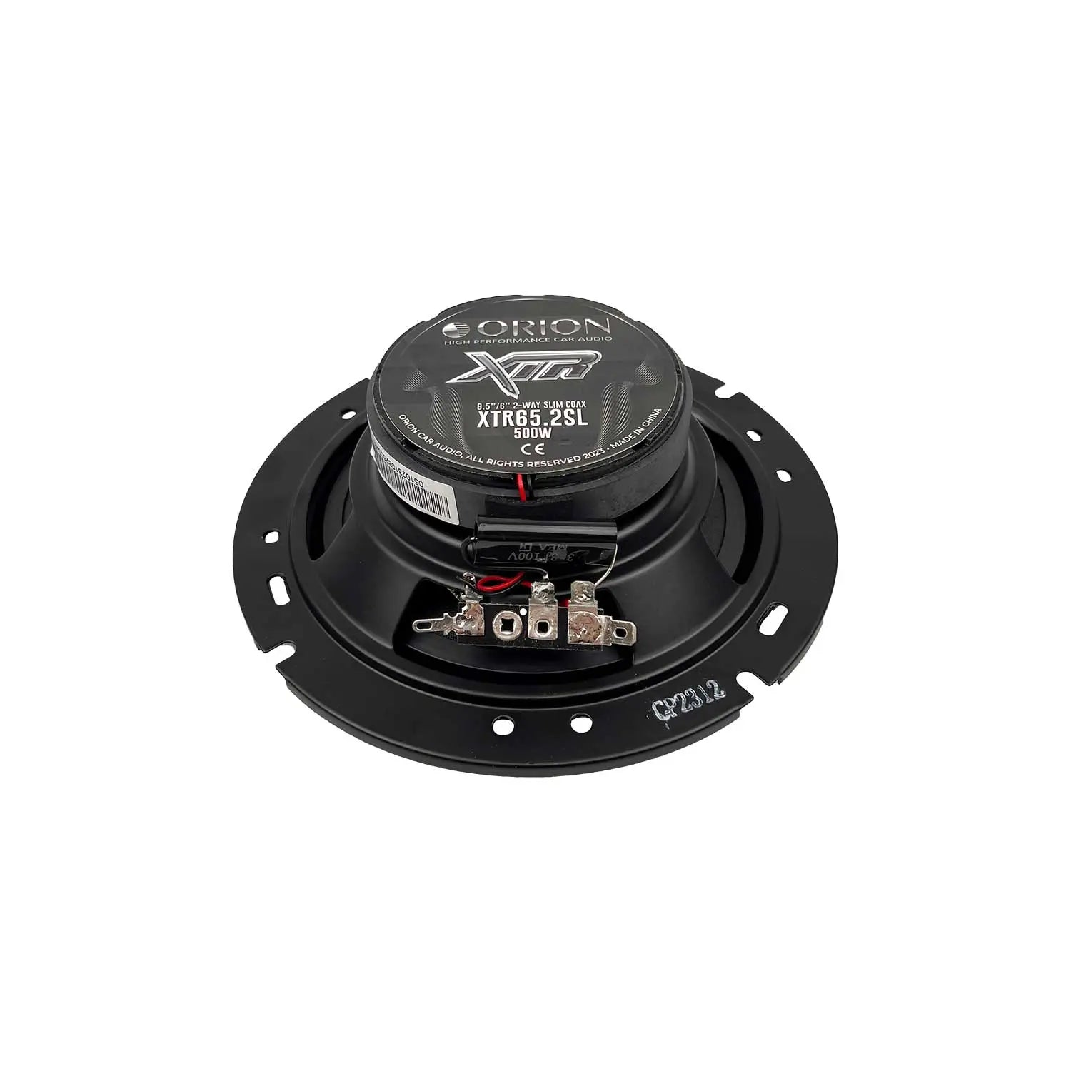 Orion XTR65.2SL 6.5" 2-Way 60 Watts RMS/240 MAX Coaxial Shallow Speakers