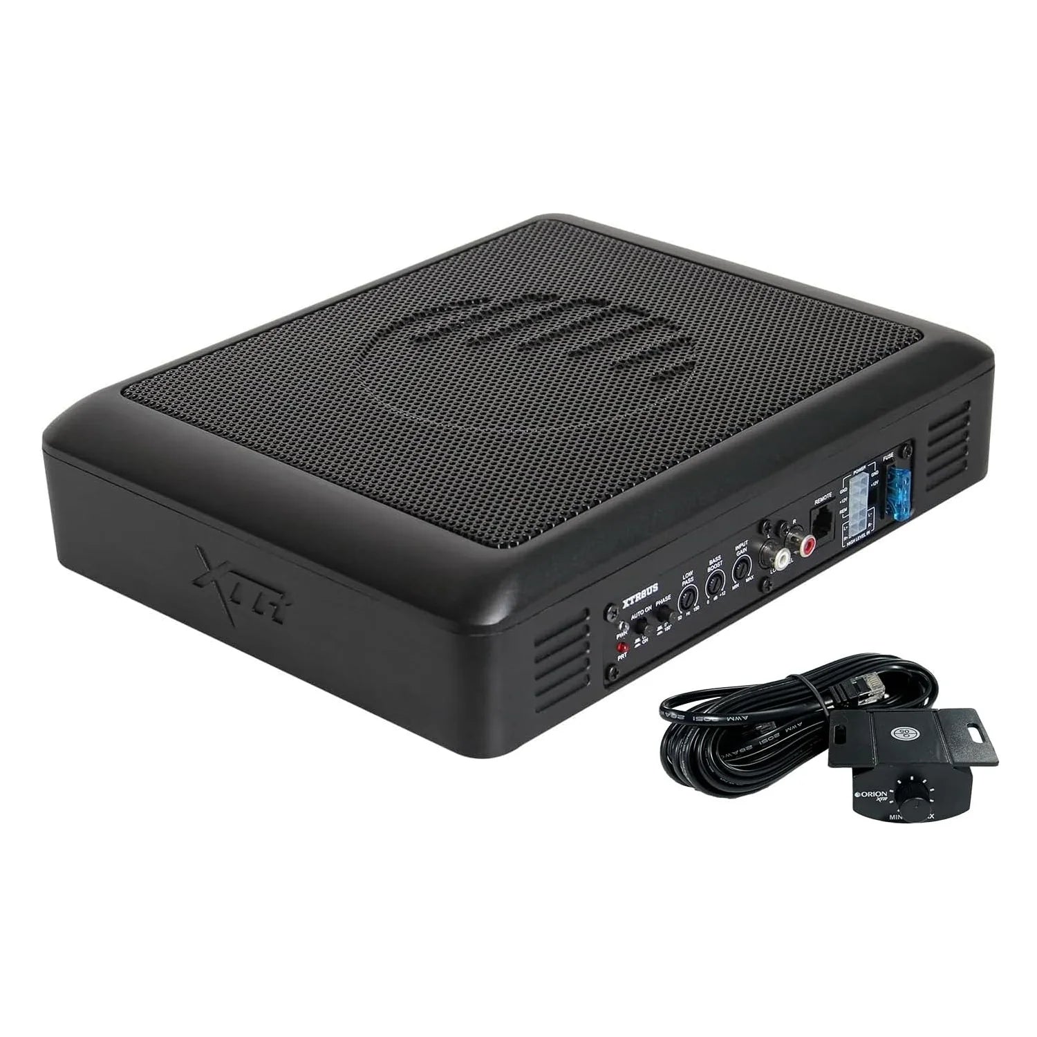 Orion XTR8US – 8" Slim Underseat Subwoofer with Built-In Amplifier