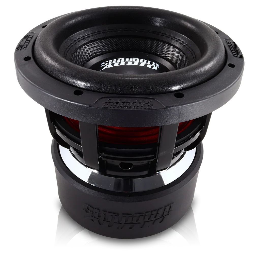 (2) Sundown Audio X8 v4 & Universal Fit Ported Dual 8" Subwoofer Box Combo