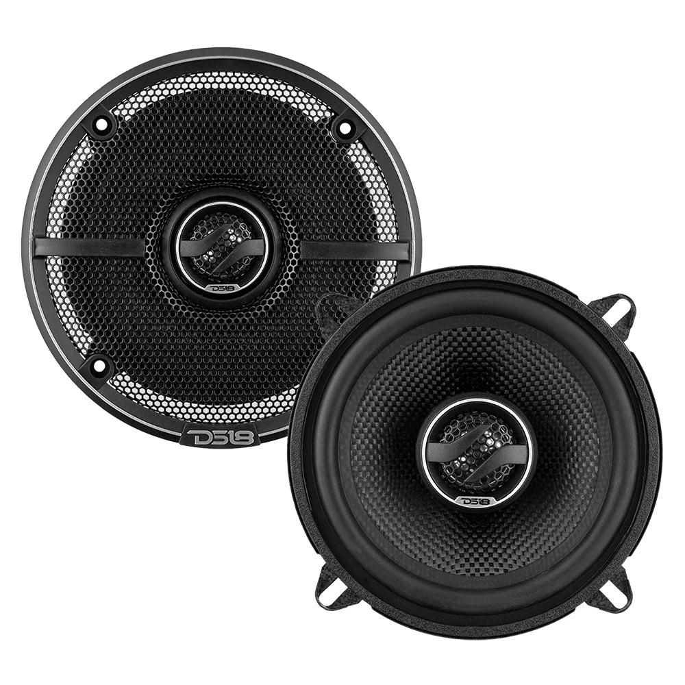 DS18 ZXI-5254 5.25" 2-Way Coaxial Speakers w/ Kevlar Cone (Pair)