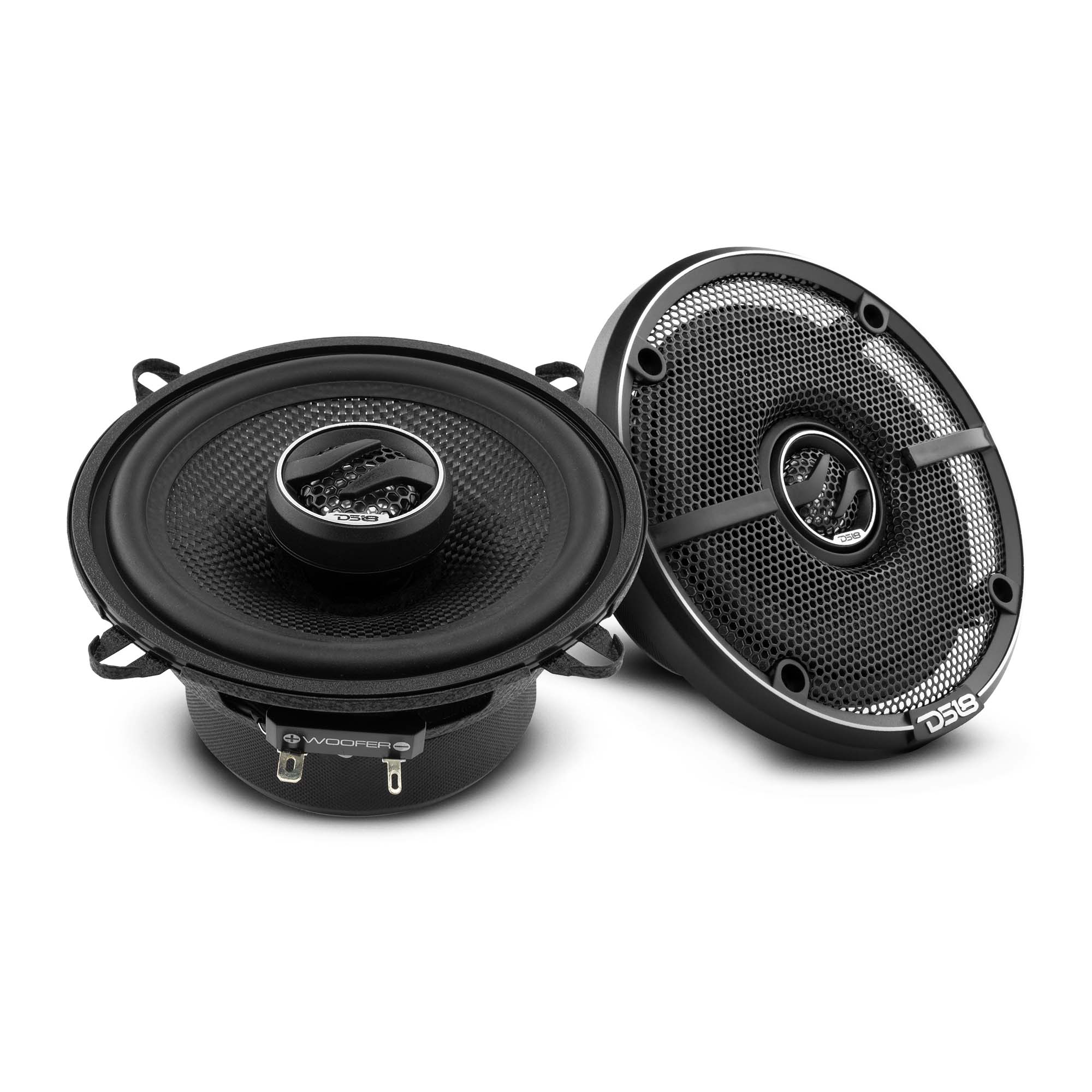 DS18 ZXI-5254 5.25" 2-Way Coaxial Speakers w/ Kevlar Cone (Pair)