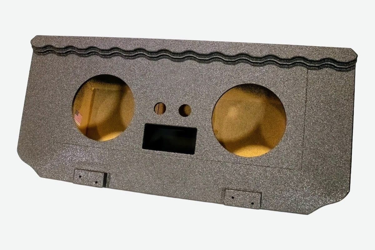 Chevy Avalanche / Escalade 02-13 Dual 12" Midgate Vented Subwoofer Box