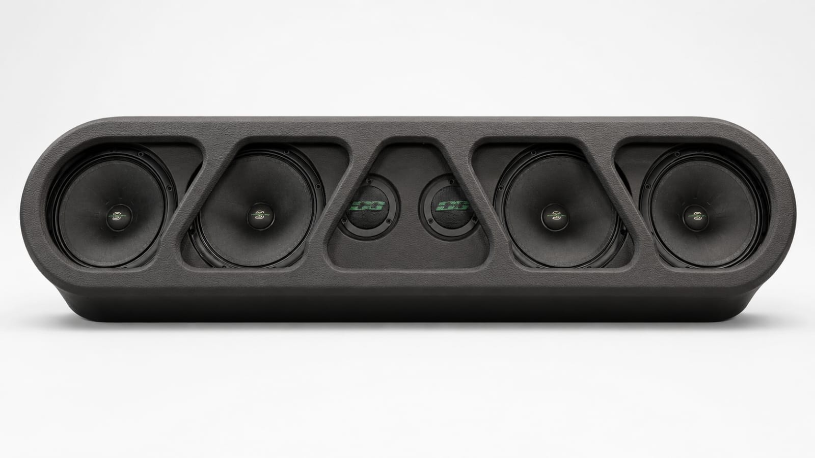 (4) Sylvester Speaker Rack Bundle w/ Beauty Panel & LEDs