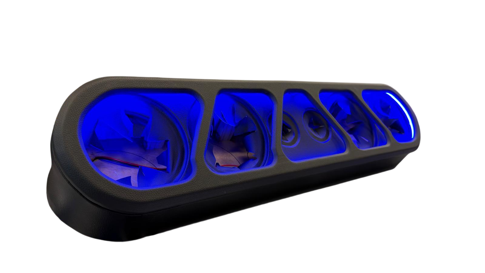 6.5" Speaker Rack Enclosure w/ Beauty Panel & LEDs