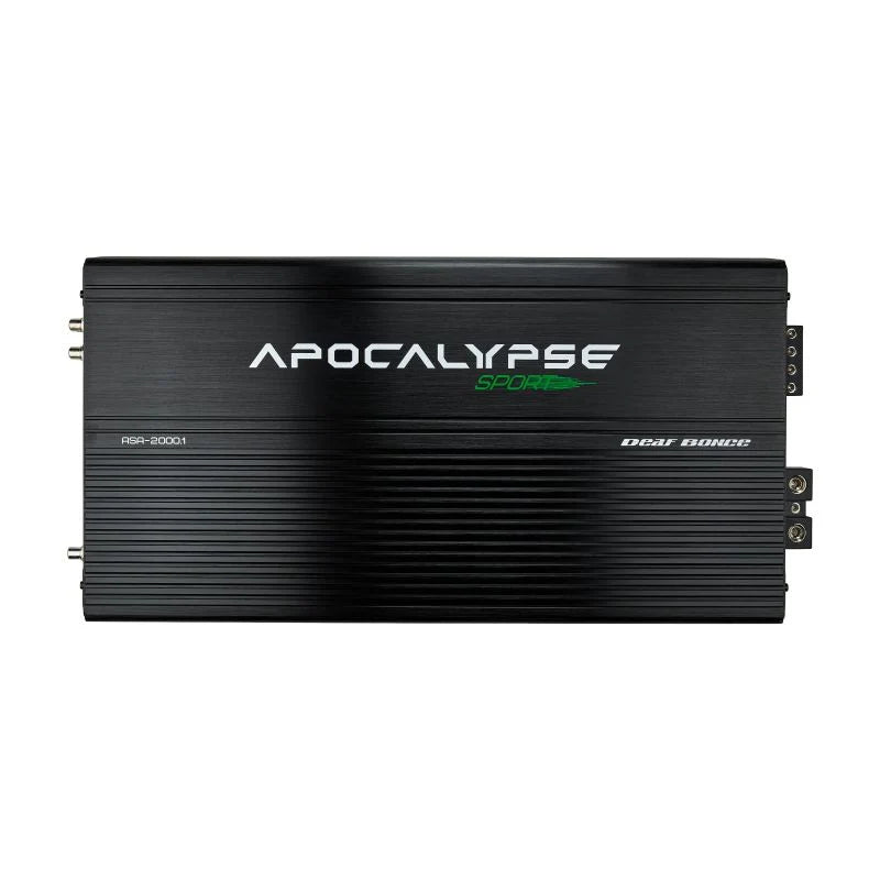 Deaf Bonce Apocalypse ASA-2000.1 2000W RMS Monoblock Amplifier