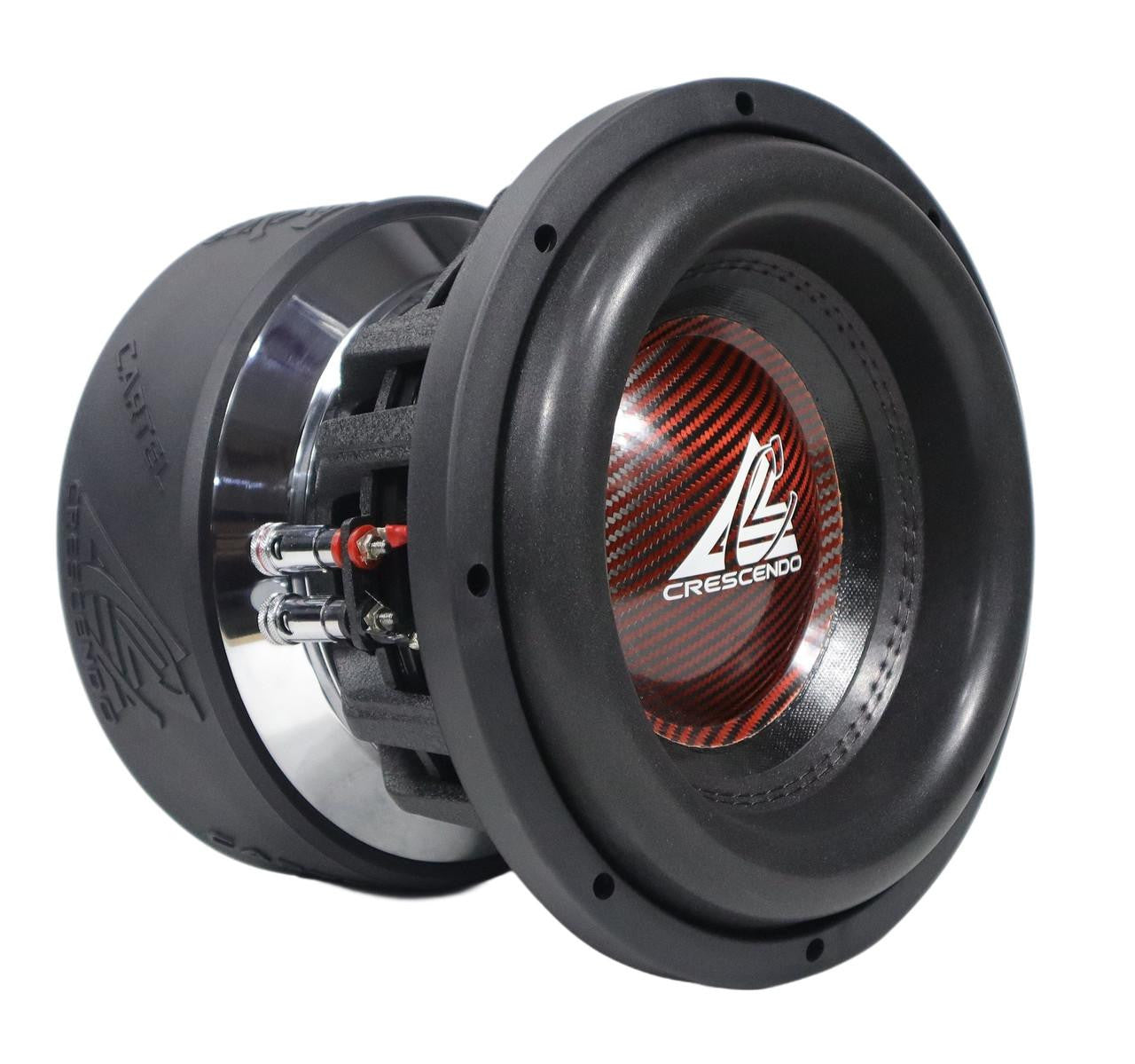 Crescendo Audio CARTEL 10" 2000W RMS Subwoofer DVC
