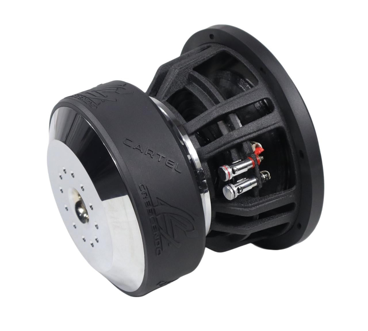 Crescendo Audio CARTEL 10" 2000W RMS Subwoofer DVC