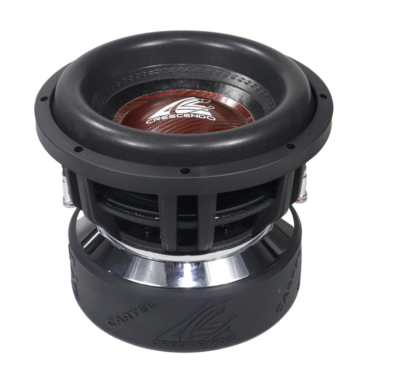 Crescendo Audio CARTEL 10" 2000W RMS Subwoofer DVC