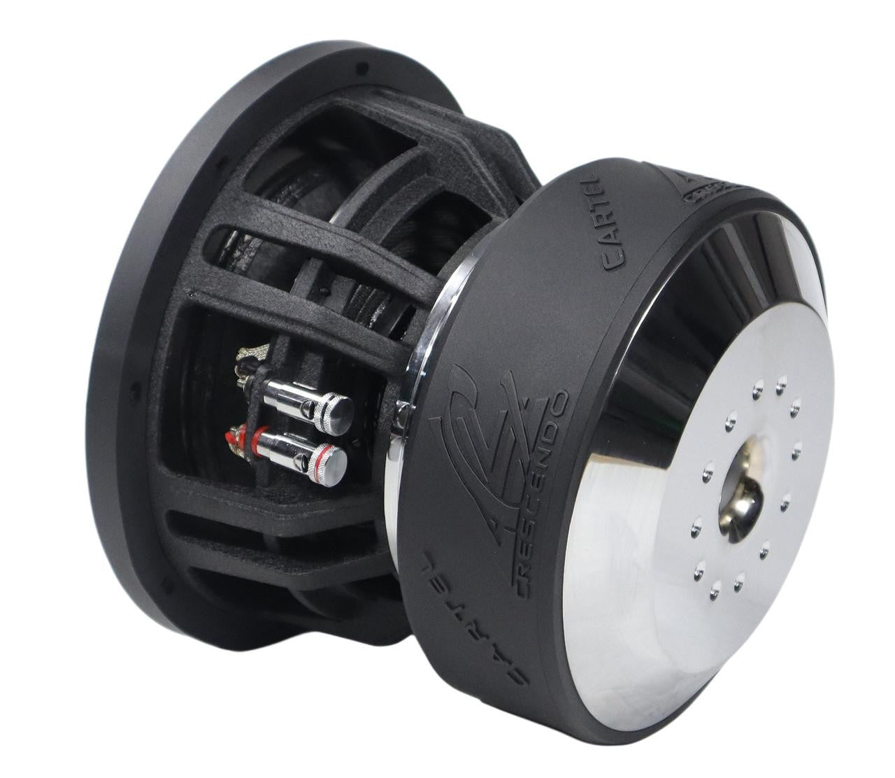 Crescendo Audio CARTEL 10" 2000W RMS Subwoofer DVC