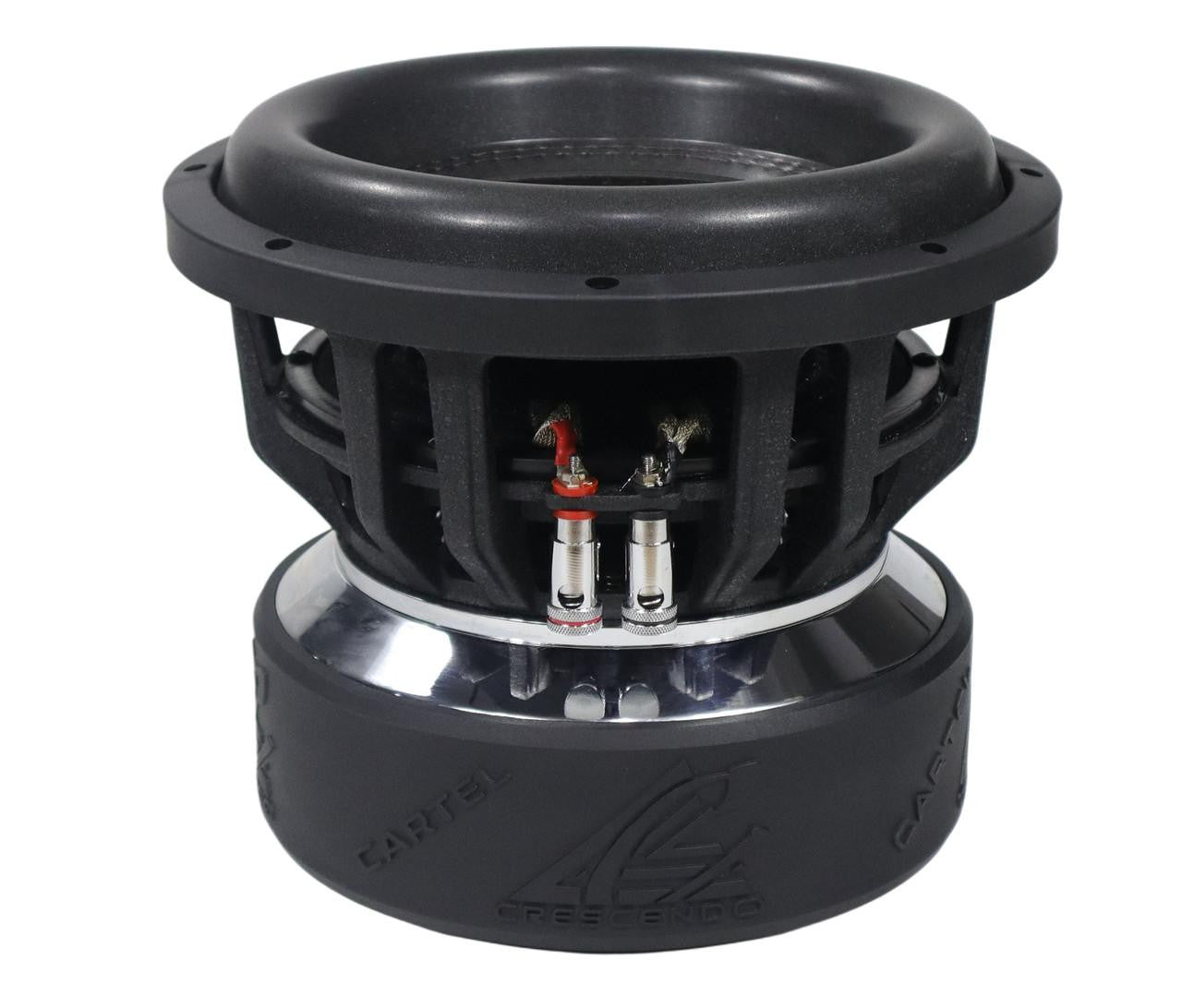 Crescendo Audio CARTEL 10" 2000W RMS Subwoofer DVC