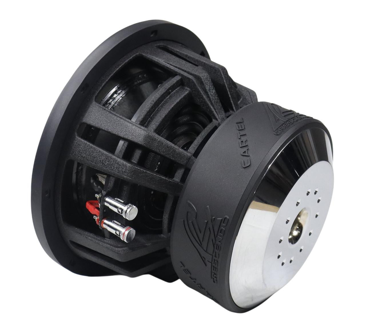 Crescendo Audio CARTEL 12" 2000W RMS Subwoofer DVC