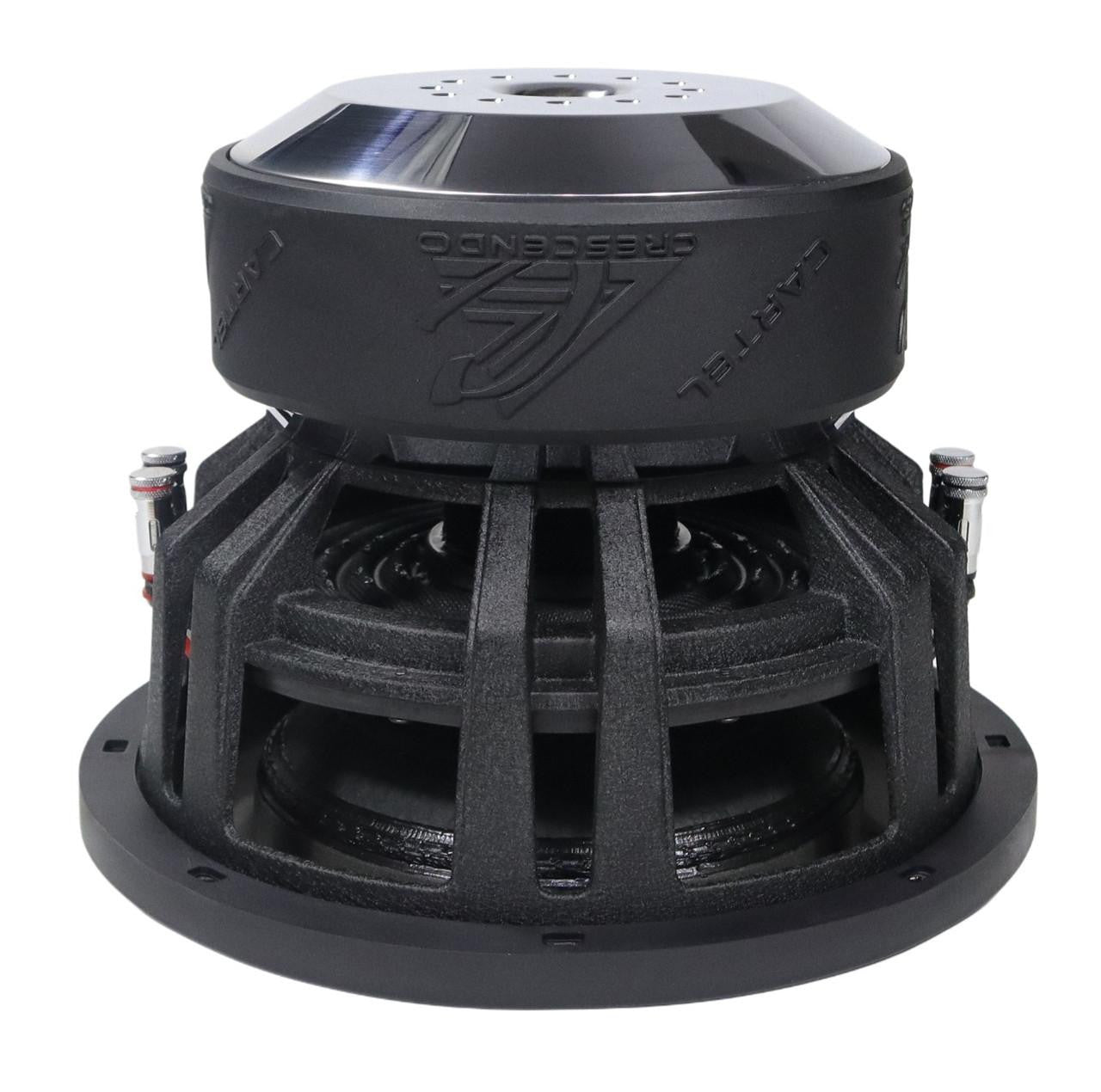 Crescendo Audio CARTEL 12" 2000W RMS Subwoofer DVC