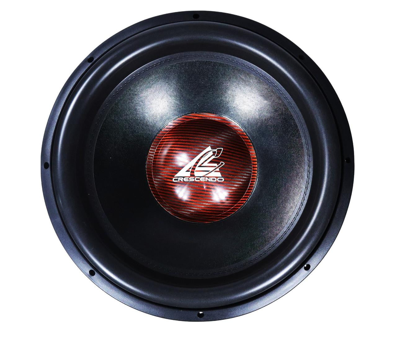 Crescendo Audio CARTEL 18" 2000W RMS Subwoofer DVC