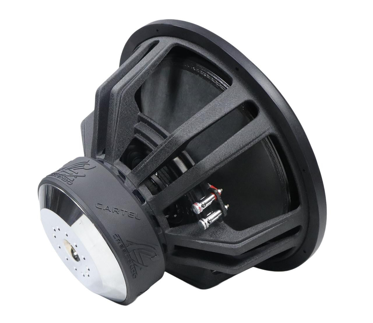 Crescendo Audio CARTEL 18" 2000W RMS Subwoofer DVC
