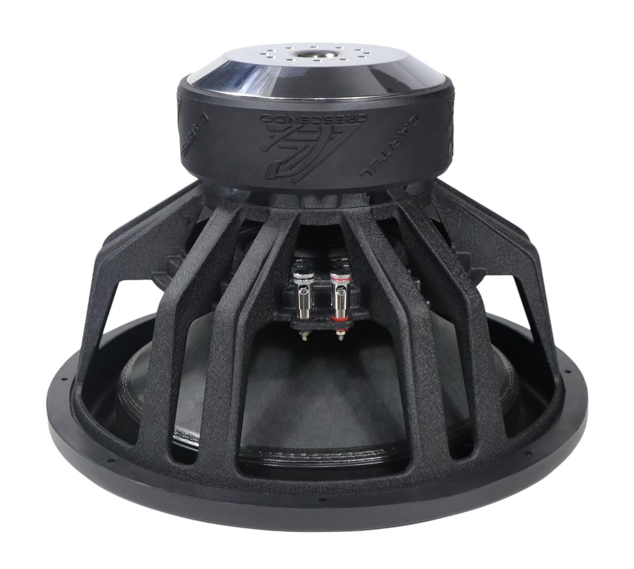 Crescendo Audio CARTEL 18" 2000W RMS Subwoofer DVC