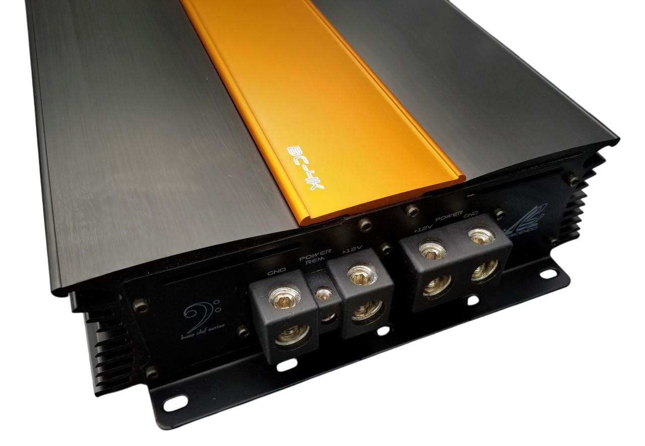 Crescendo Audio Bass Clef BC-4K 4000W RMS Monoblock Amplifier