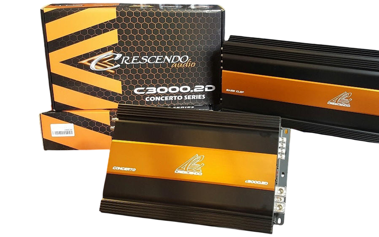 Crescendo Audio Concerto C3000.2D 3080W 2-Channel Amplifier