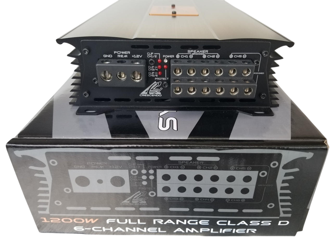 Crescendo Audio Symphony S6 6-Channel Amplifier