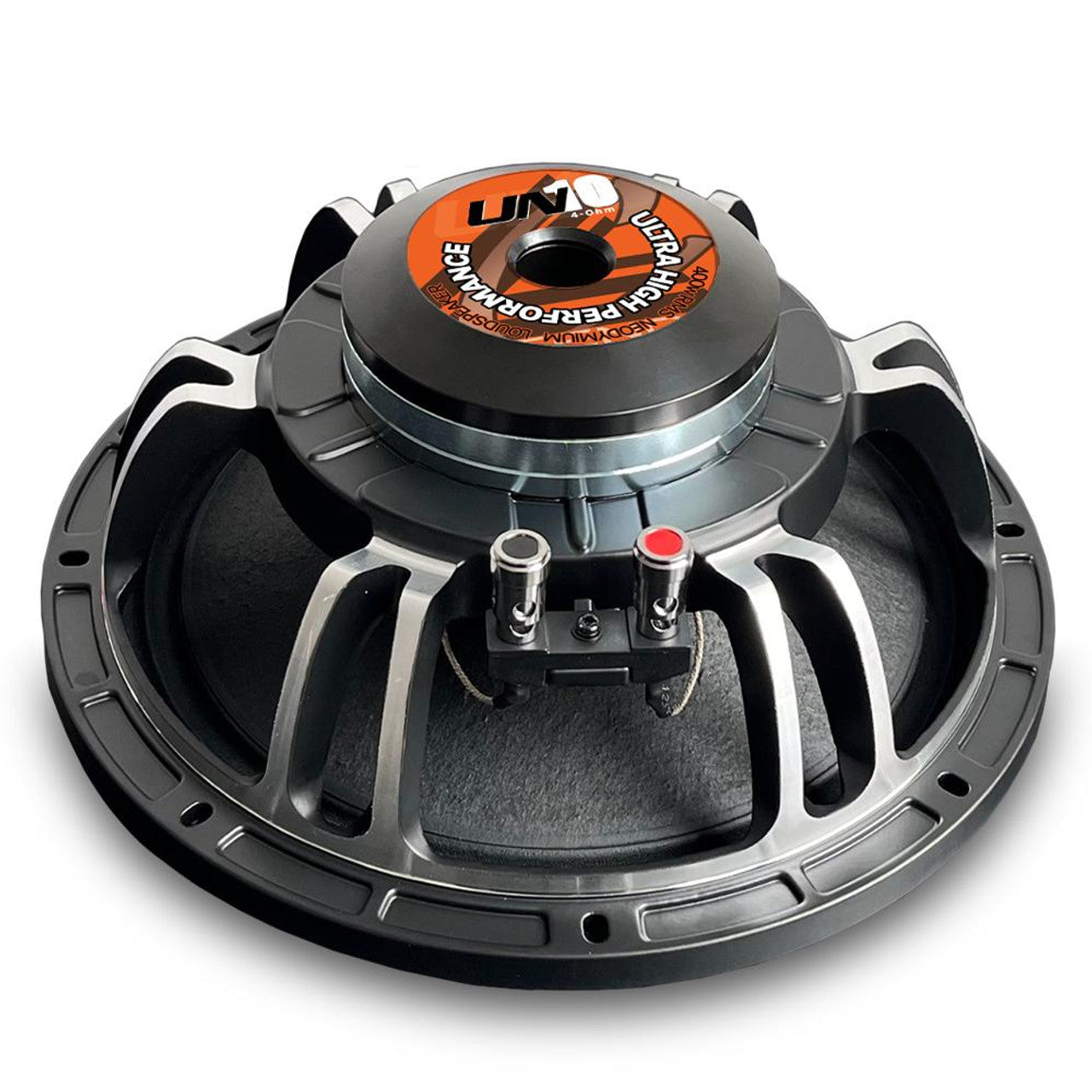 Crescendo Audio UN-10 10" 400W RMS Midrange Speaker 4-Ohm (Single)