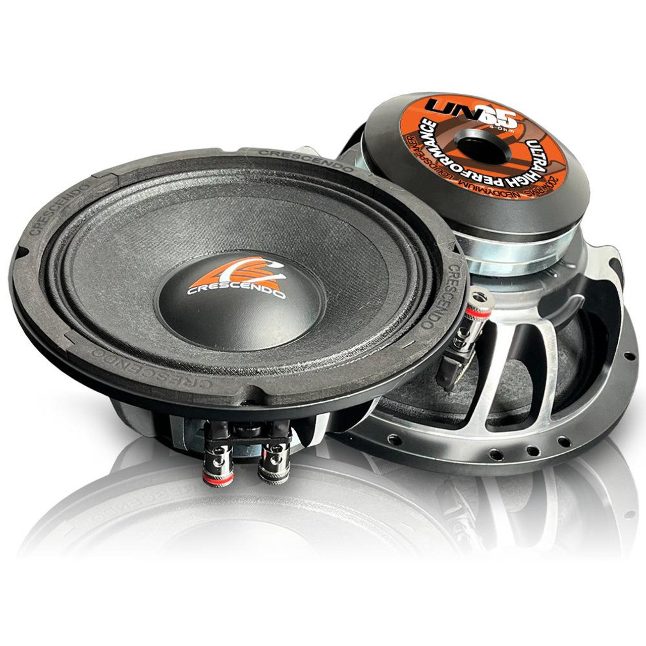 Crescendo Audio UN-65 6.5" 200W RMS Midrange Speaker 4-Ohm (Single)