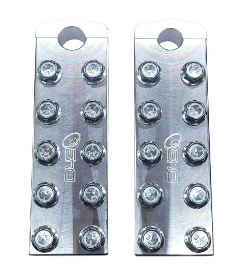 Down4Sound 10 Spot - D4S SAE Battery Distro Block - 1/0 AWG input (Lug Style) Pair
