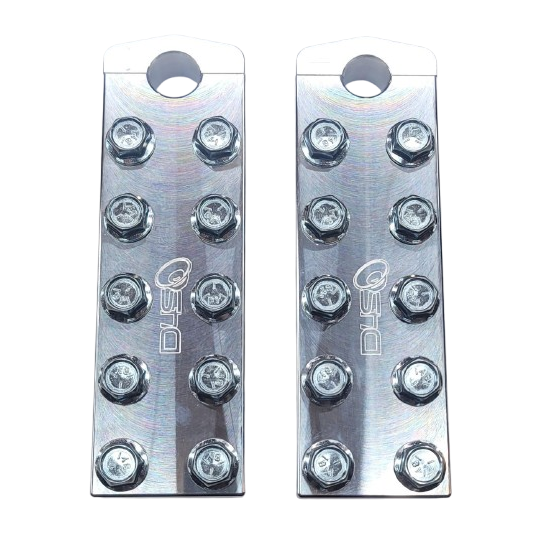 Down4Sound 10 Spot - D4S SAE Battery Distro Block - 1/0 AWG input (Lug Style) Pair