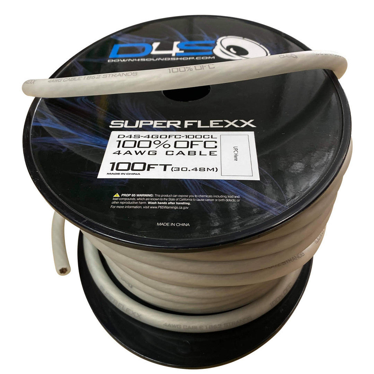Down4Sound 100FT 4G Tinned OFC Wire