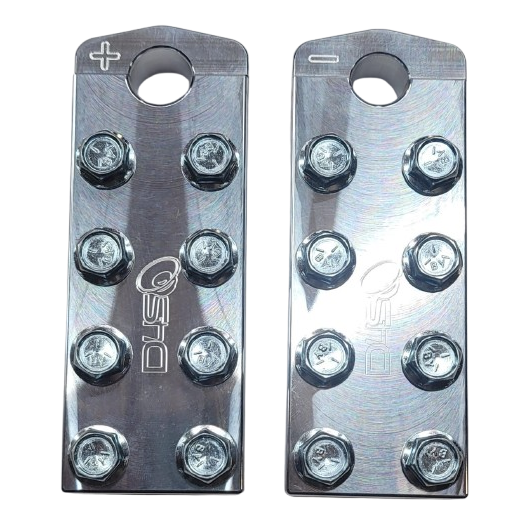 Down4Sound 8 Spot - D4S SAE Battery Distro Block - 1/0 AWG input (Lug Style) Pair