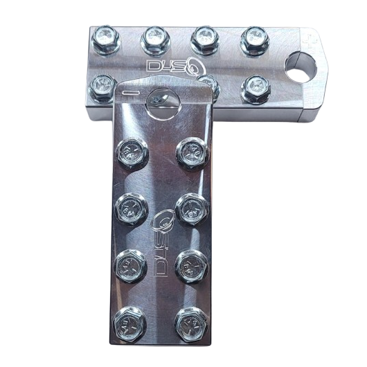 Down4Sound 8 Spot - D4S SAE Battery Distro Block - 1/0 AWG input (Lug Style) Pair