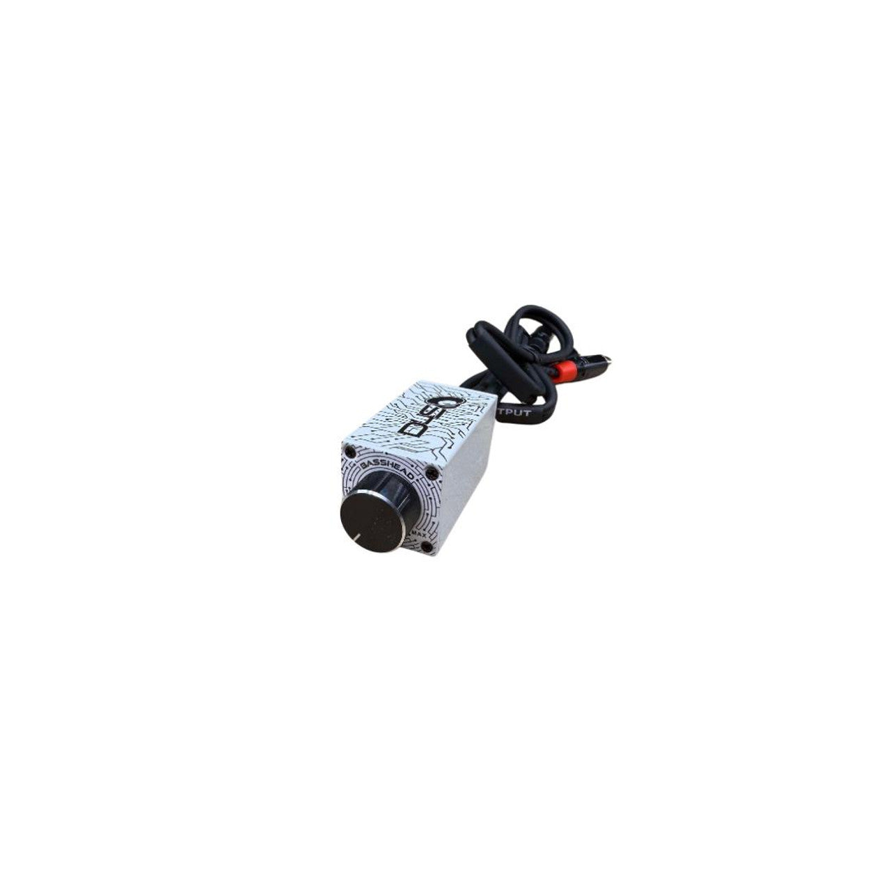 DOWN4SOUND - ALUMINUM BASS KNOB - WHITE GLOSS