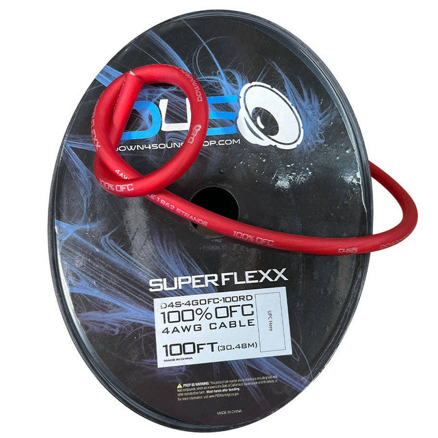 Down4Sound 100FT 4G Tinned OFC Wire