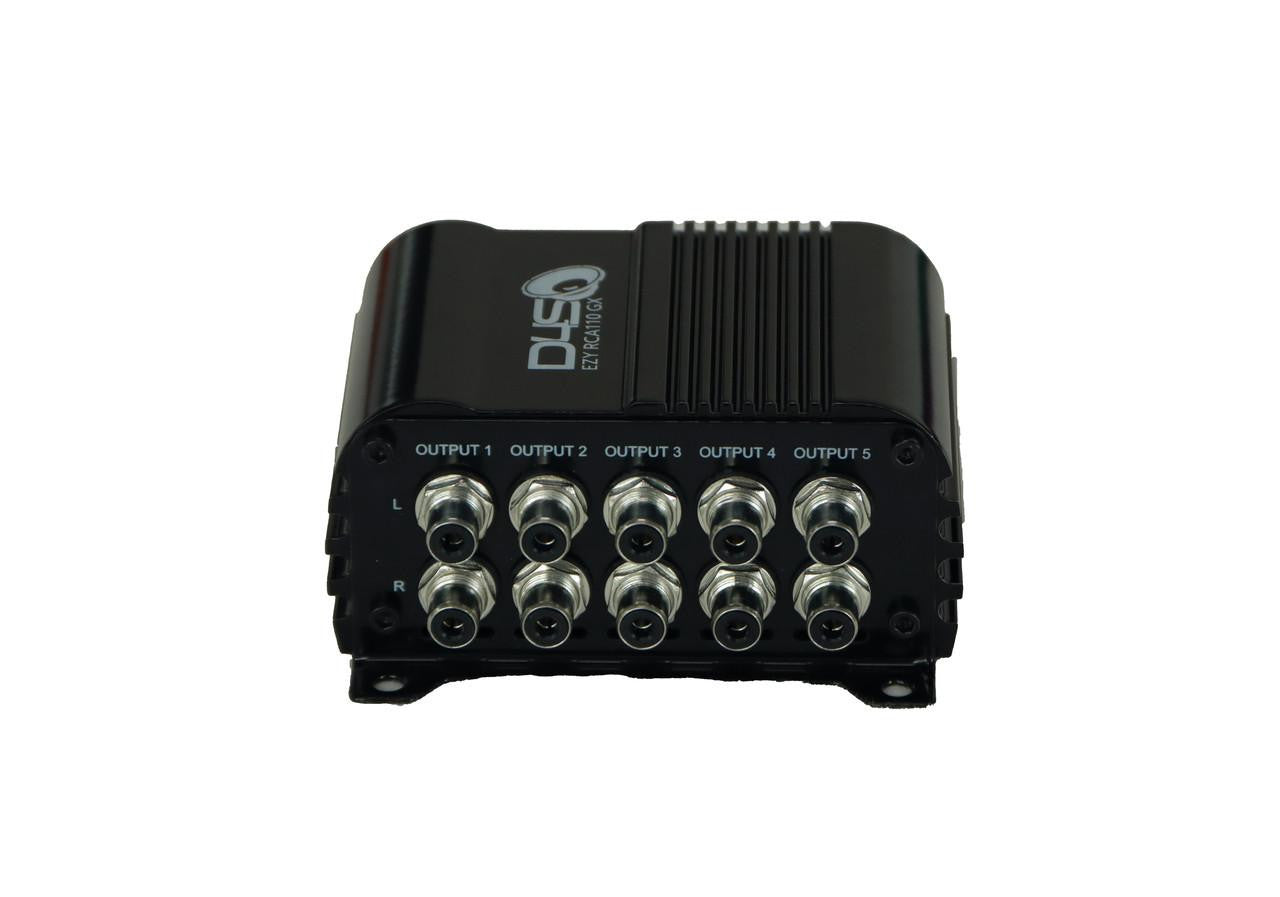 Down4Sound EZY RCA110GX Power RCA Distribution w/ Master Gain Control