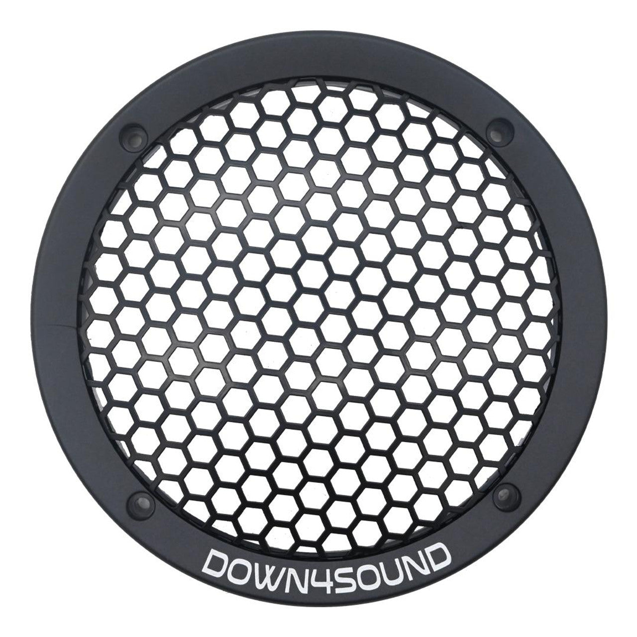 Down4Sound Hexi-Grill 61B - 6.5" Speaker Grill - Black (Single)